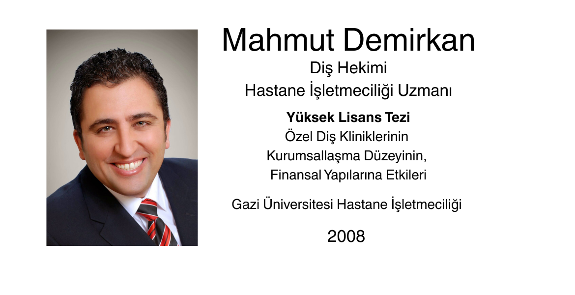 Diş Hekimliğinde Kurumsallaşmak